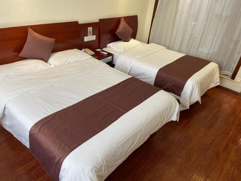 Greentree Inn Shanghai Songjiang University City New Songjiang Road Express Hotel Экстерьер фото